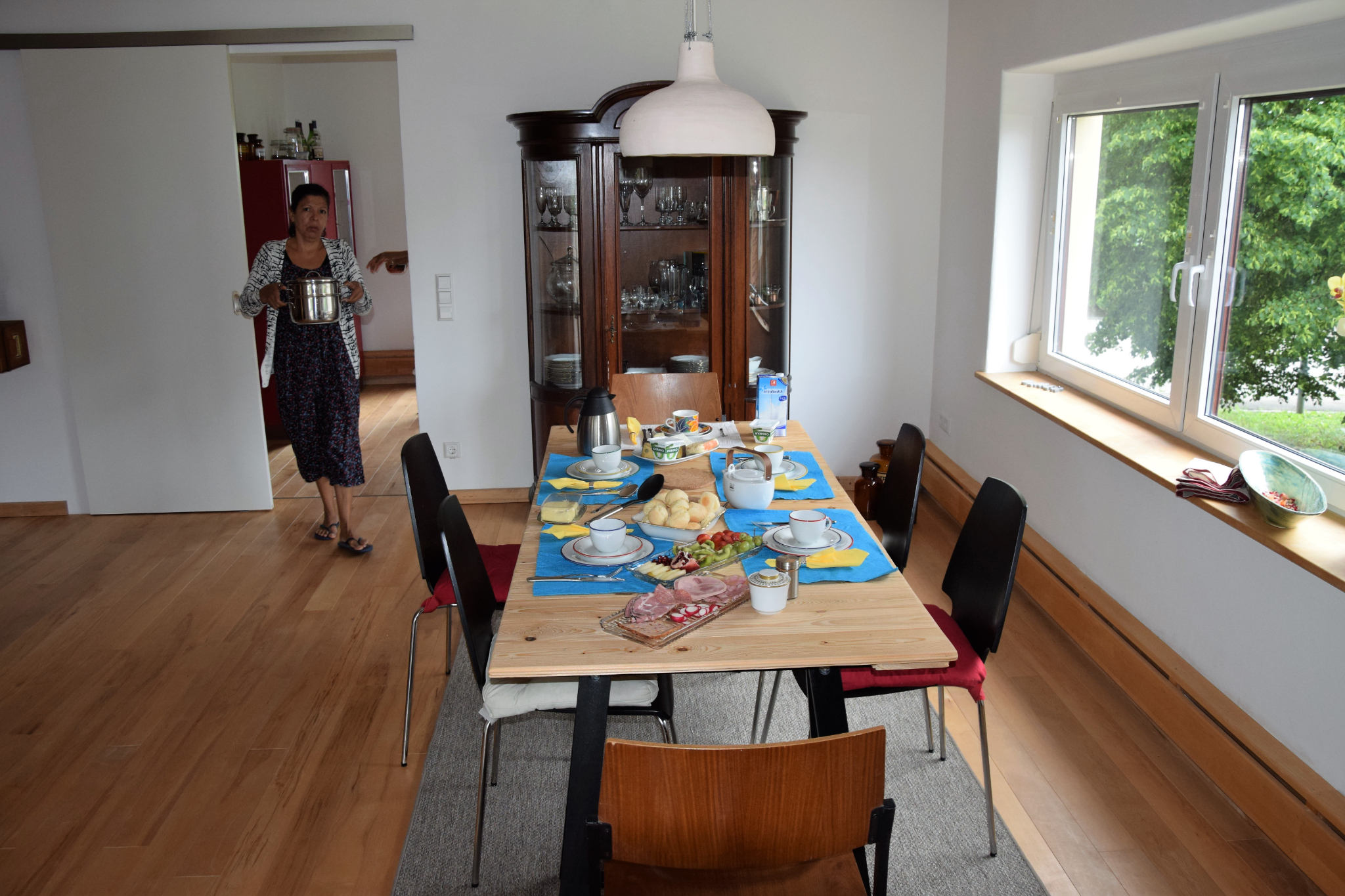 Frühstück im Bauernhaus
